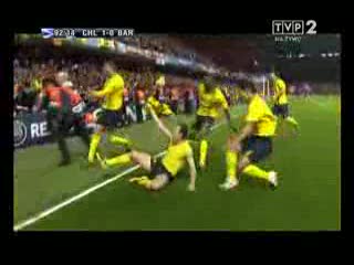 06.05.09 Chelsea-Barcelona // INIESTA \\ 1-1 !! PL