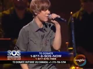 Justin Bieber & Ludacris - MEDLEY OLLG FRENCH [ Live SOS Save Our Selves Help For Haiti 2010 ]