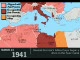 World War Two : Europe and North Africa 1939 - 1945 Map